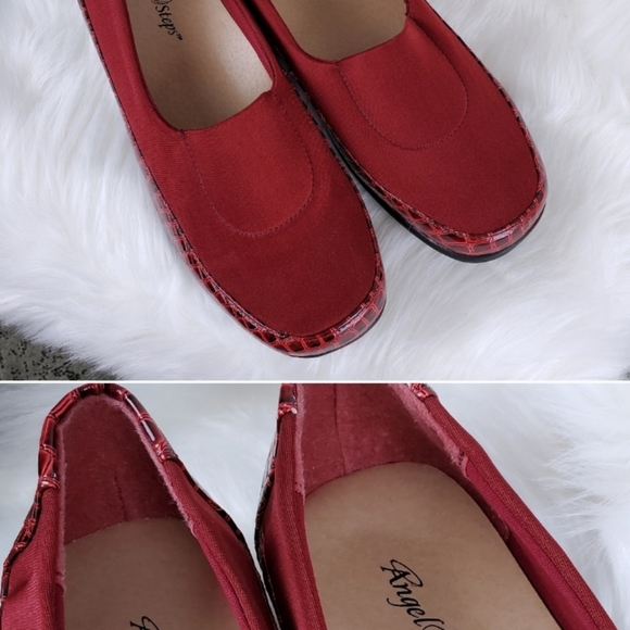 Women red flats - Picture 4 of 4